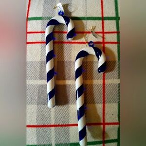 Glass Candy Canes